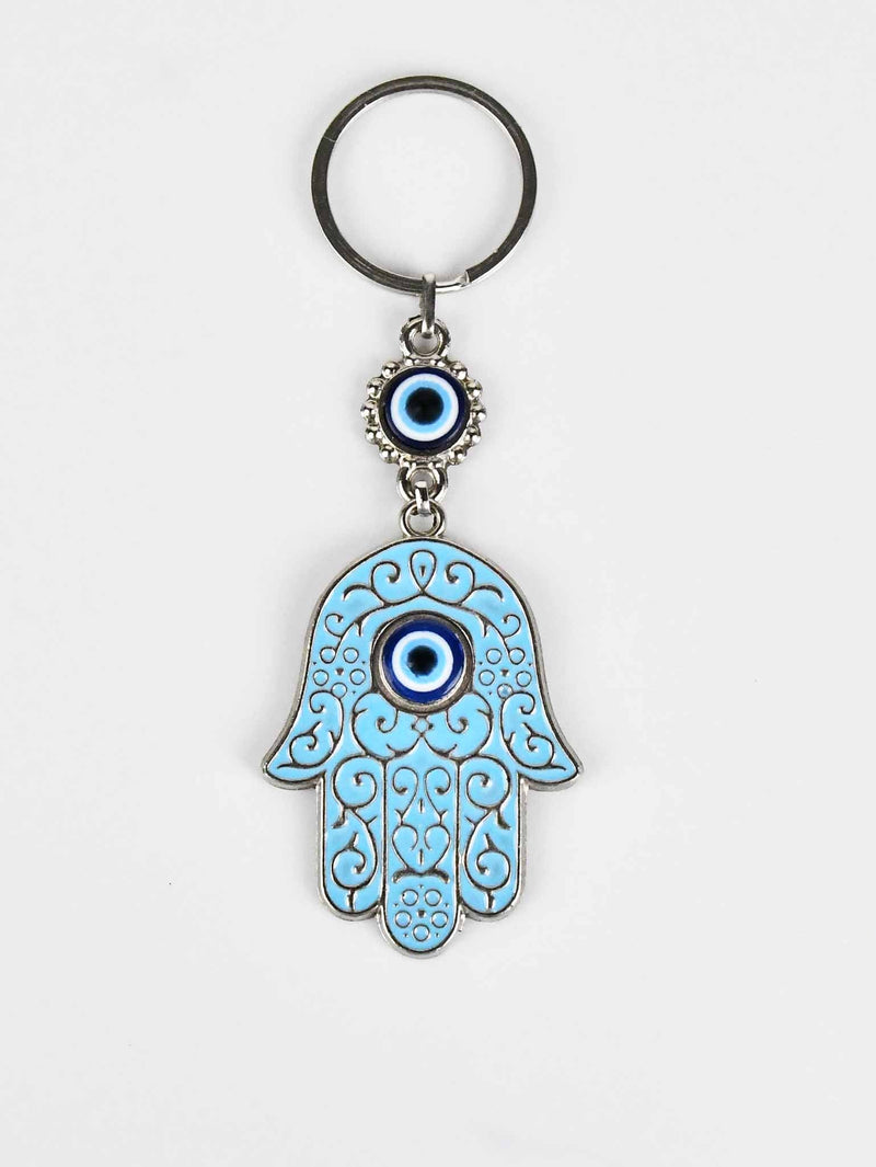 Evil Eye Keyring Hamsa Hand Turquoise Evil Eye Sydney Grand Bazaar 