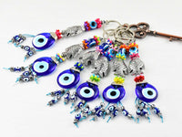 Evil Eye Keyring Fish Design