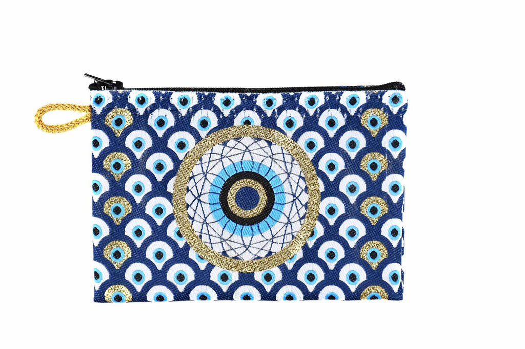 Evil Eye Nazar Mati Coin Pouch Design 10 Textile Sydney Grand Bazaar 
