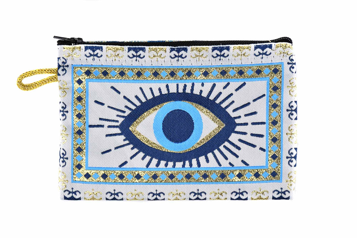 Evil Eye Nazar Mati Coin Pouch Design 4 Textile Sydney Grand Bazaar 