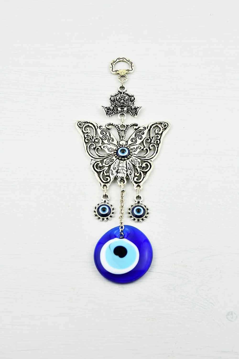 Evil Eye Ornament Butterfly Filigree Small Evil Eye Sydney Grand Bazaar 