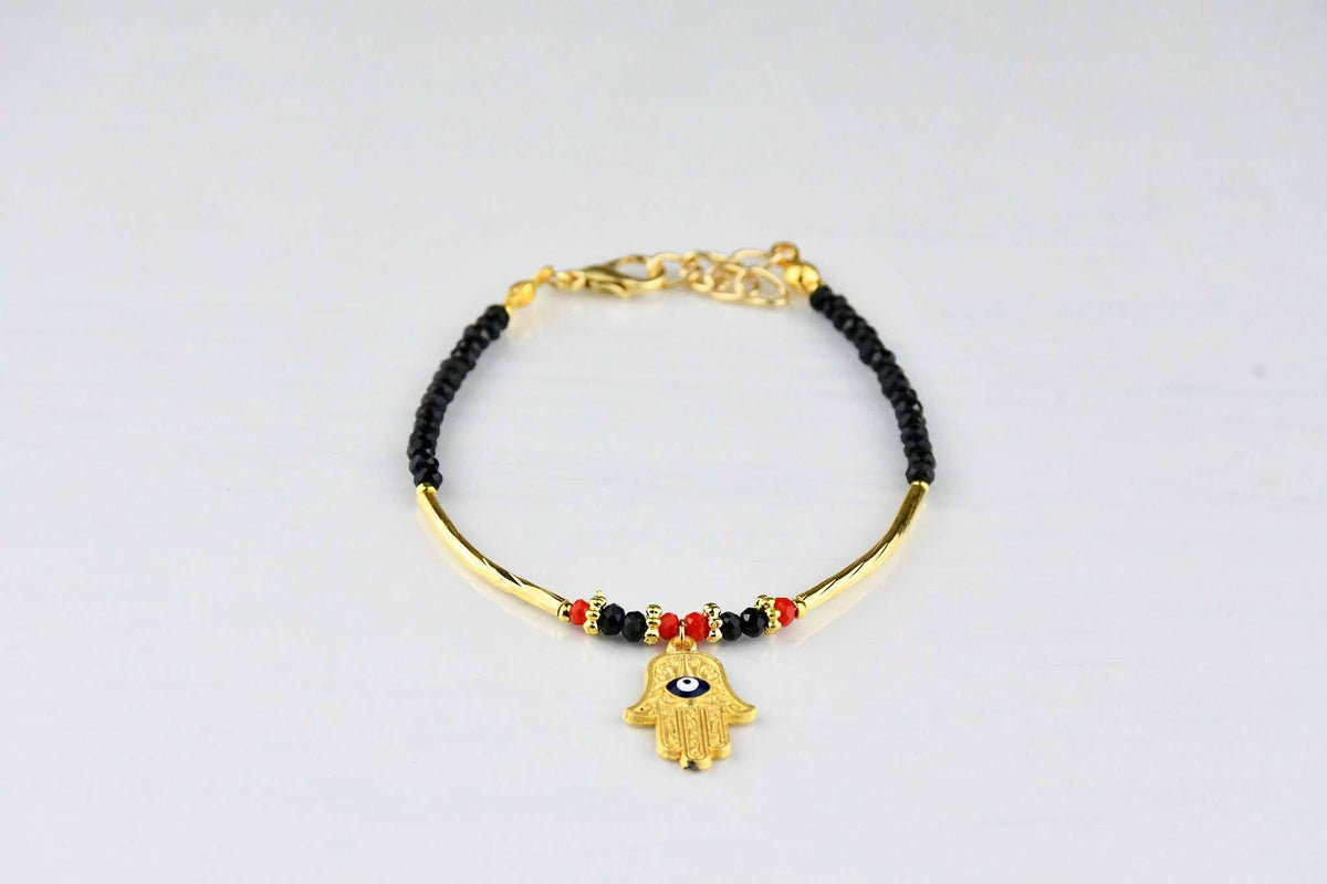 Evil Eye Porcelain Single Bracelet Hamsa Hand Collection Evil Eye Sydney Grand Bazaar 