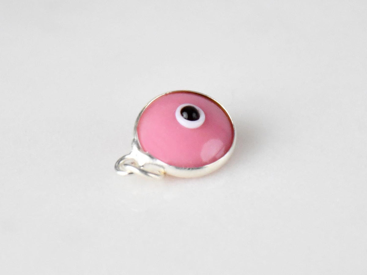 Evil Eye Silver Pendant Old Pink Evil Eye Sydney Grand Bazaar 