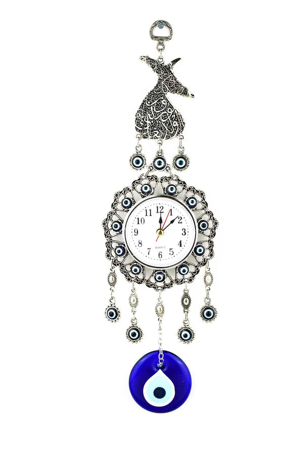 Evil Eye Wall Clock Dervish Design Medium Evil Eye Sydney Grand Bazaar 