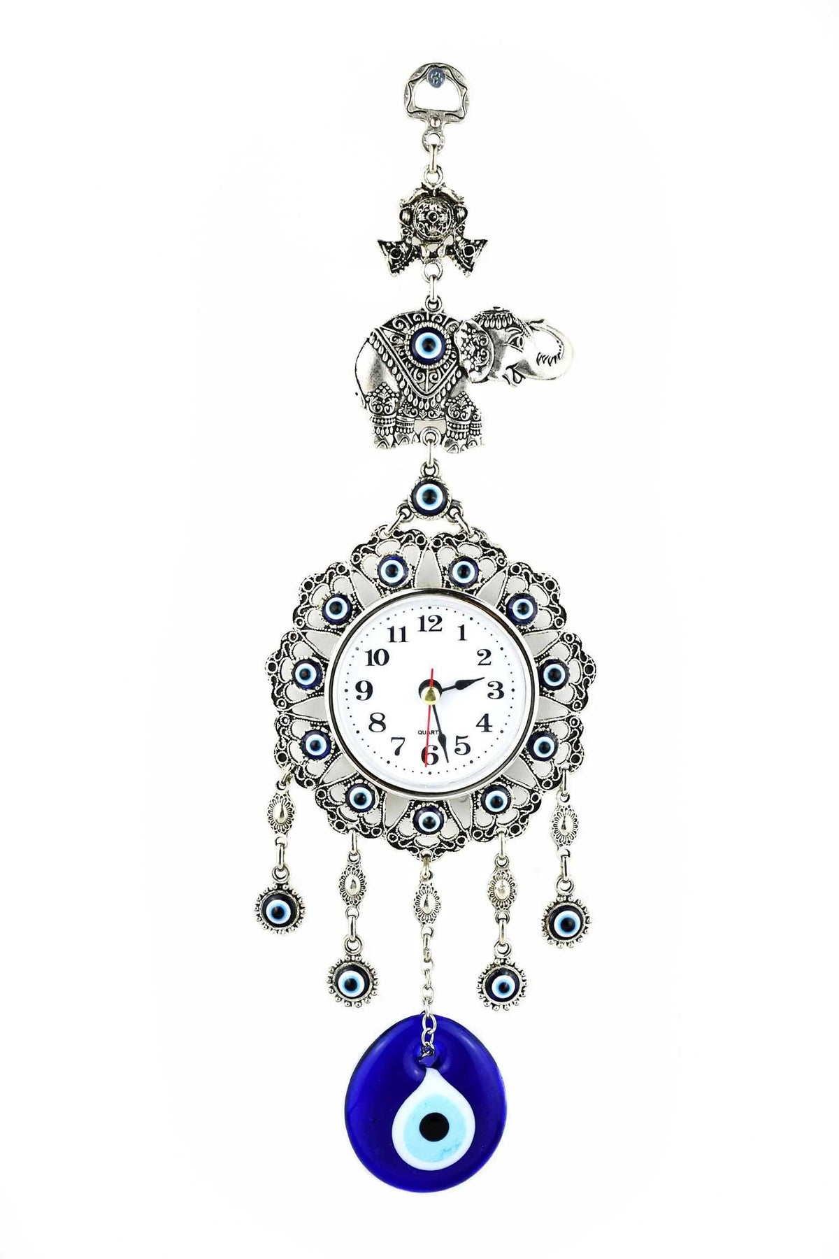 Evil Eye Wall Clock Elephant Design Medium Evil Eye Sydney Grand Bazaar 
