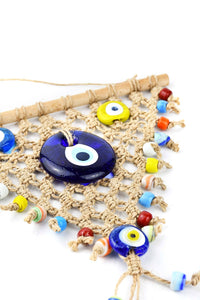 Evil Eye Wall Decor Triangle Jute Tied Evil Eye Sydney Grand Bazaar 