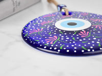 Evil Eye Wall Hanging Colourful Painted Medium Design 3 Evil Eye Sydney Grand Bazaar 