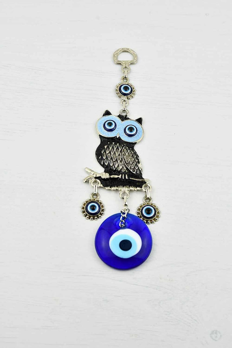 Evil Eye Wall Ornament Owl Black Evil Eye Sydney Grand Bazaar 