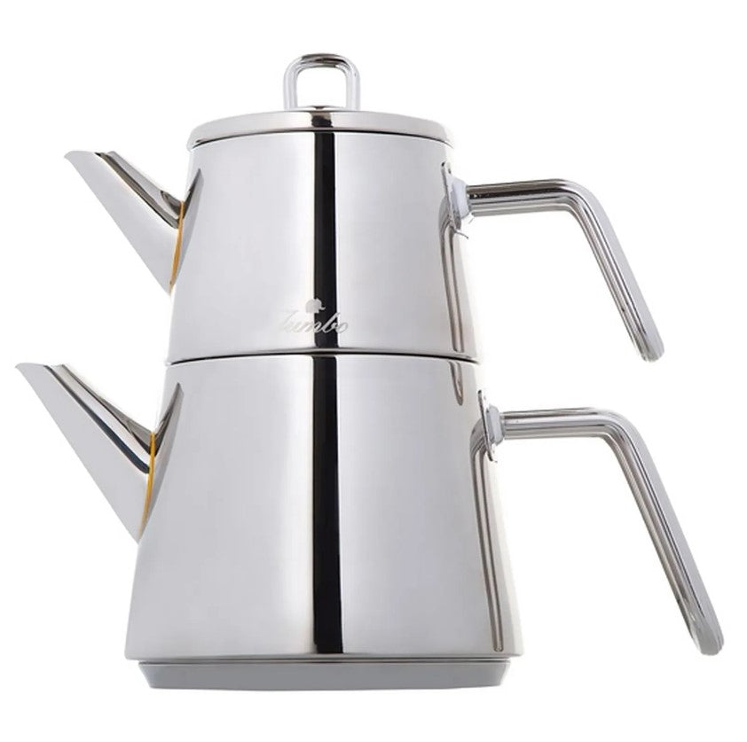 Jumbo Premium Doha Titanium Teapot Stainless Steel & Titanium Teapots Sydney Grand Bazaar 