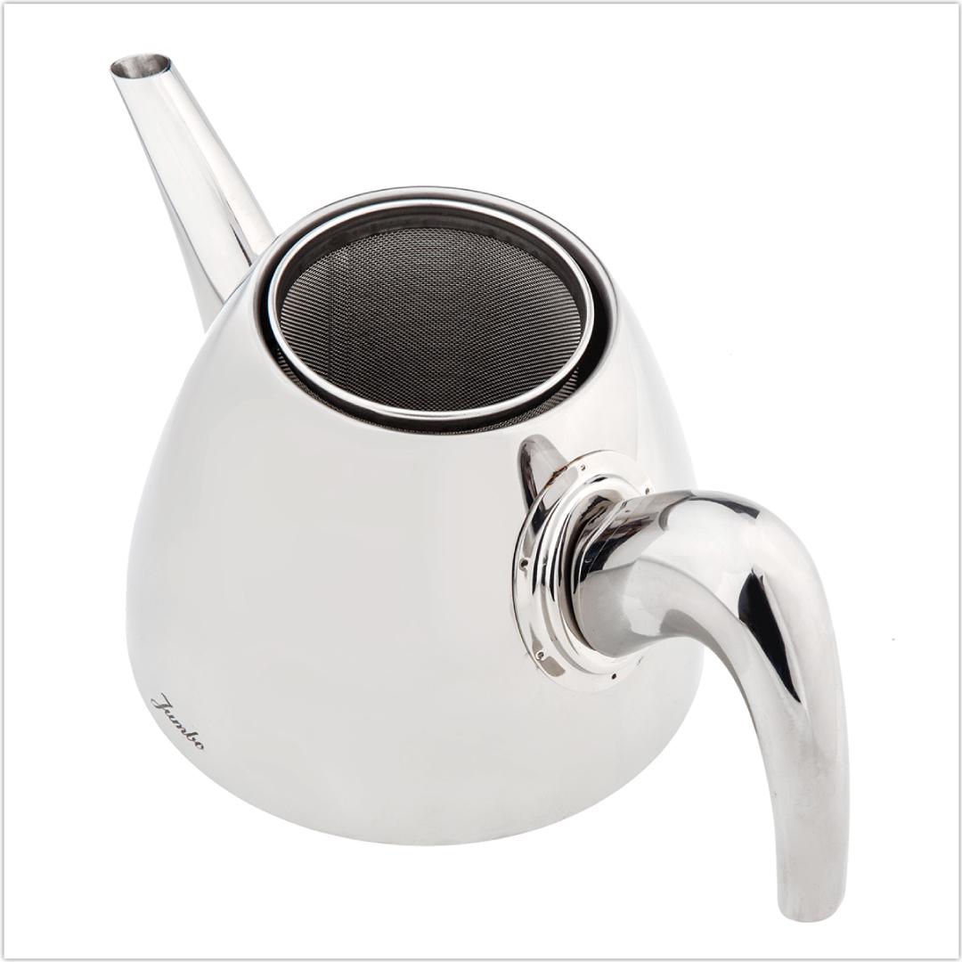Jumbo Premium Teapot 6500 Stainless Titanium Metal Stainless Steel & Titanium Teapots Sydney Grand Bazaar 