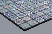 Mallorca Multicoloured Mosaic Tile 38x38cm Mosaic Tile Sydney Grand Bazaar 