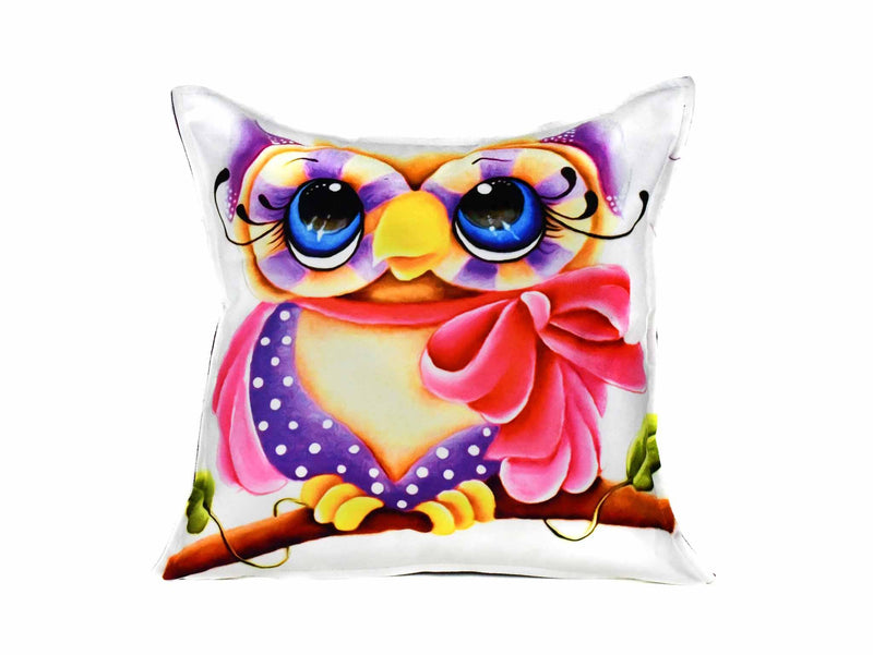 Owl Cushion Cover Design 3 Textile Sydney Grand Bazaar 