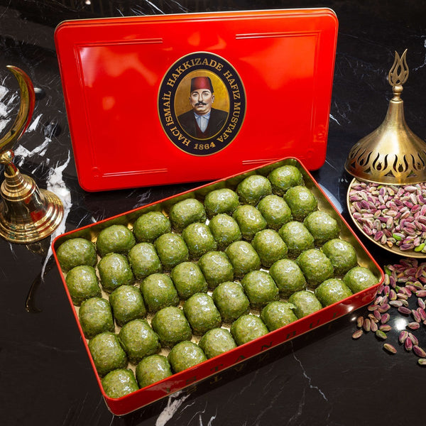 Pistachio Dilber Baklava XL Box 2200 Gr Turkish Pantry Hafiz Mustafa 