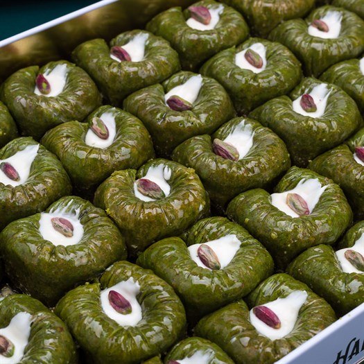Pistachio Padishah Baklava XL Box 2100 Gr Turkish Pantry Hafiz Mustafa 