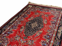 Prayer Rug Black Central Medallion Red Textile Sydney Grand Bazaar 