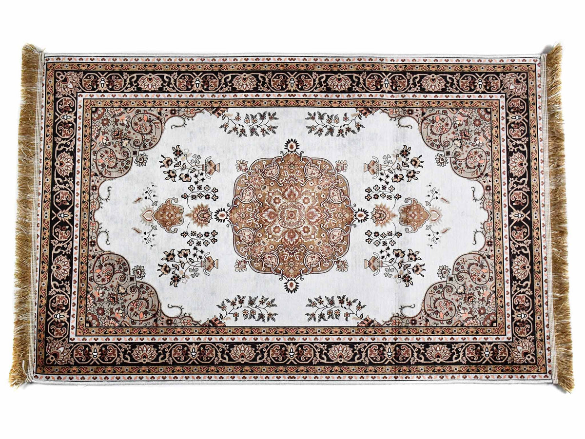 Prayer Rug Meditation Mat Brown Design 1 Textile Sydney Grand Bazaar 