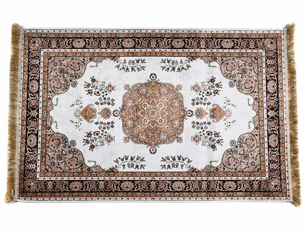 Prayer Rug Meditation Mat Brown Design 1 Textile Sydney Grand Bazaar 