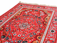 Prayer Rug Ushak Design Medallion Red Textile Sydney Grand Bazaar 