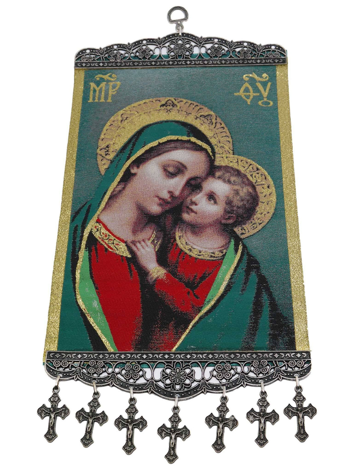 religious tapestry wall hanging