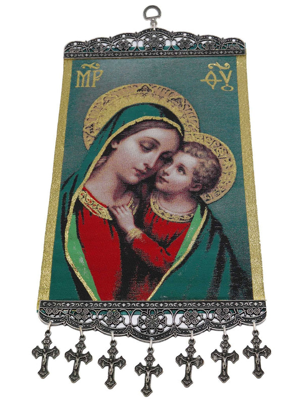religious tapestry wall hanging