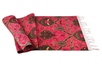 Table Runner Flower Hot Pink Textile Sydney Grand Bazaar 