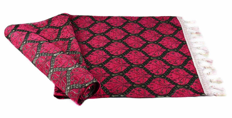 Table Runner Traditional Hot Pink Textile Sydney Grand Bazaar 