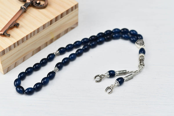 Tasbih Worry Beads Komboloi Indigo Evil Eye Sydney Grand Bazaar 