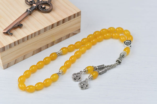 Tasbih Worry Beads Komboloi Yellow Evil Eye Sydney Grand Bazaar 