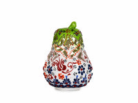 Turkish Ceramic Candle Holder Small Pear Light Green White 1 Ceramic Sydney Grand Bazaar 