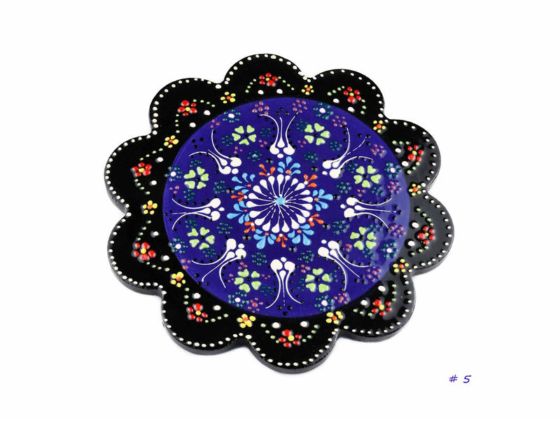 Turkish Ceramic Trivet Dantel Collection Purple Ceramic Sydney Grand Bazaar 5 