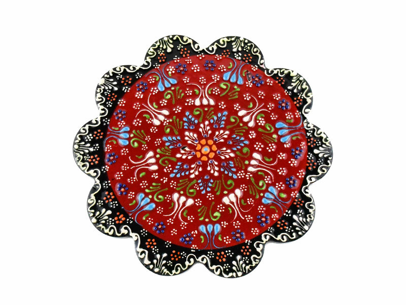 Turkish Ceramic Trivet Dantel Collection Red Ceramic Sydney Grand Bazaar 9 