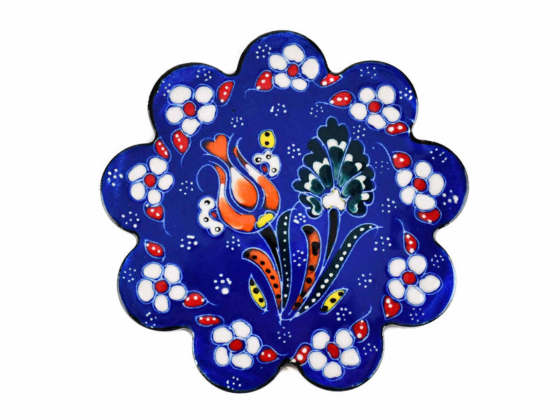 Turkish Coasters Flower Collection Blue Ceramic Sydney Grand Bazaar 11 