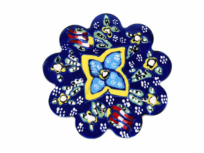 Turkish Coasters Flower Collection Blue Ceramic Sydney Grand Bazaar 10 