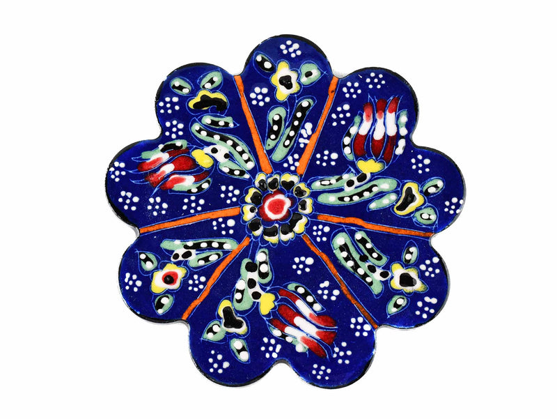 Turkish Coasters Flower Collection Blue Ceramic Sydney Grand Bazaar 5 