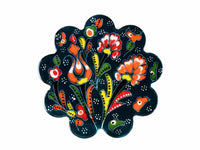 Turkish Coasters Flower Collection Green Ceramic Sydney Grand Bazaar 16 