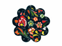Turkish Coasters Flower Collection Green Ceramic Sydney Grand Bazaar 12 