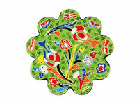 Turkish Coasters Flower Collection Light Green Ceramic Sydney Grand Bazaar 32 