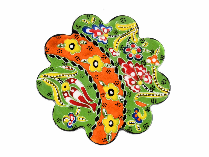 Turkish Coasters Flower Collection Light Green Ceramic Sydney Grand Bazaar 8 