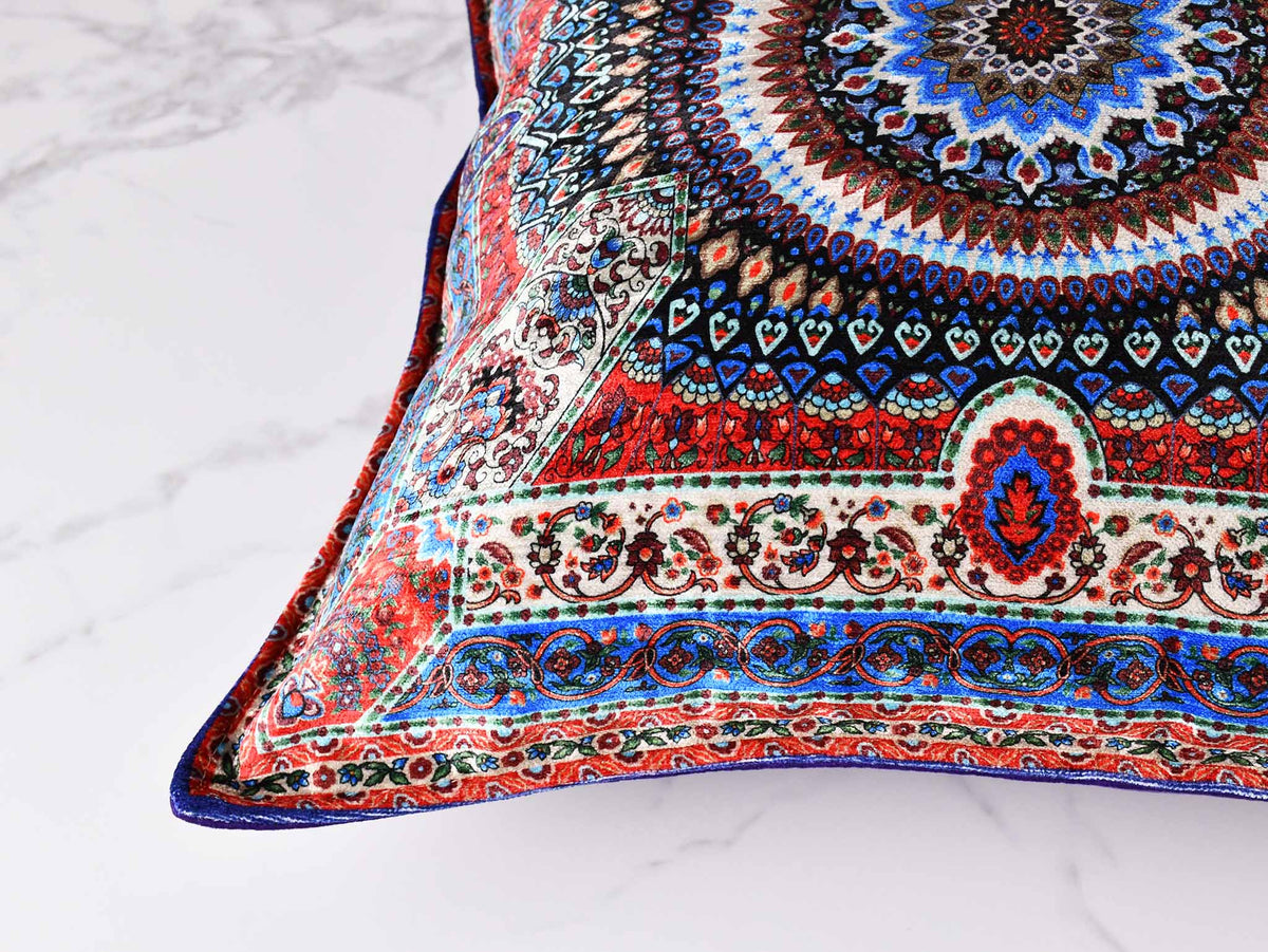 Turkish Cushion Cover Kilim Printed Design 1 Textile Sydney Grand Bazaar 