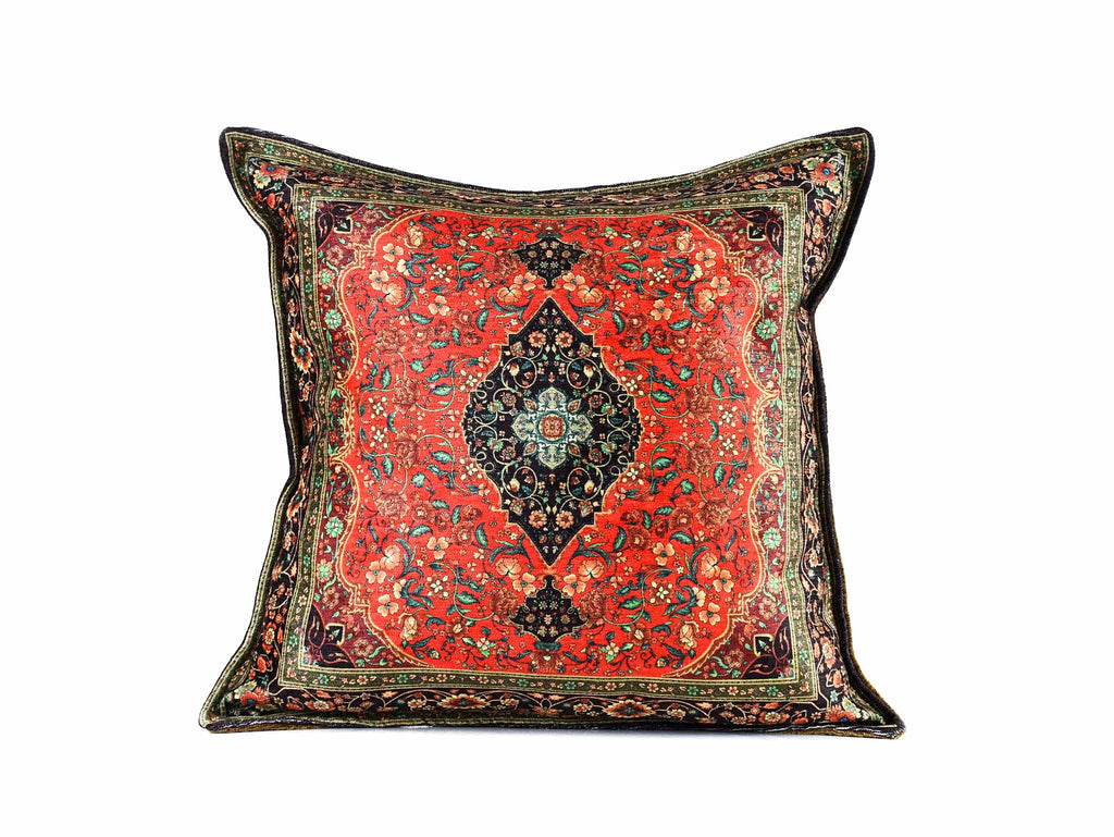 Turkish Cushion Cover Kilim Printed Design 16 Textile Sydney Grand Bazaar 