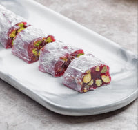 Turkish Delight Pomegranate Pistachio Wick Turkish Delights Sydney Grand Bazaar 