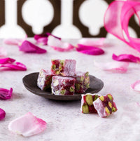 Turkish Delight Pomegranate Rose Double Roasted Turkish Delights Sydney Grand Bazaar 