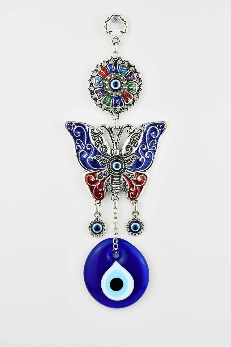 Turkish Evil Eye Butterfly Ornament Medium #1 Evil Eye Sydney Grand Bazaar 