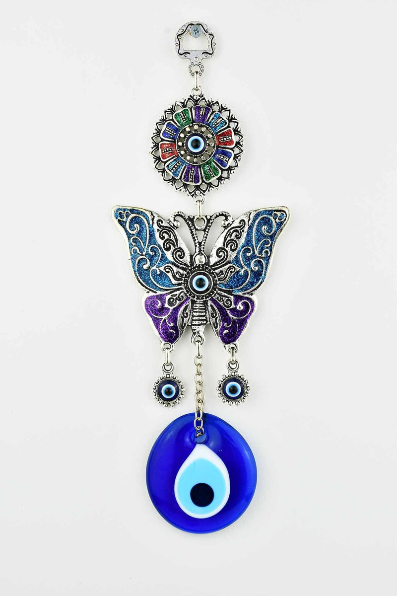 Turkish Evil Eye Butterfly Ornament Medium #2 Evil Eye Sydney Grand Bazaar 