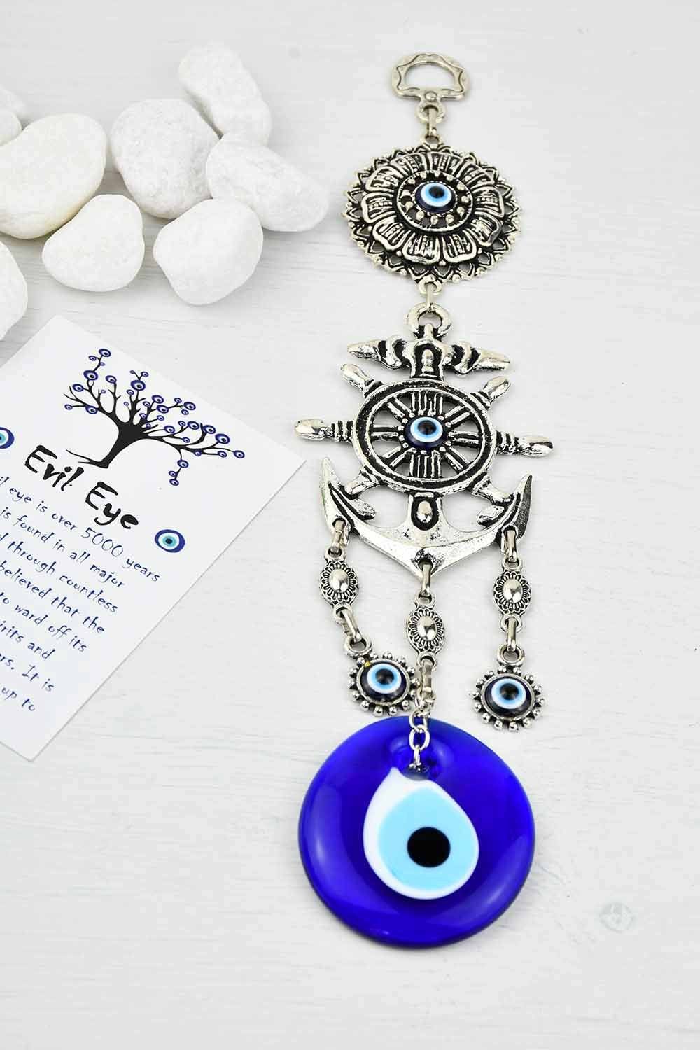 Turkish Evil Eye Wall Ornament Anchor Medium Evil Eye Sydney Grand Bazaar 