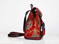 Turkish Handbag Backpack Flower Red Textile Sydney Grand Bazaar 