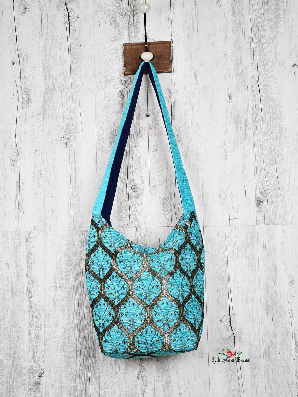 Turkish Handbag Shoulder Tradition turquoise Textile Sydney Grand Bazaar 