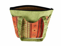 Turkish Handbag Tote Aztec Light Green Rusty Textile Sydney Grand Bazaar 