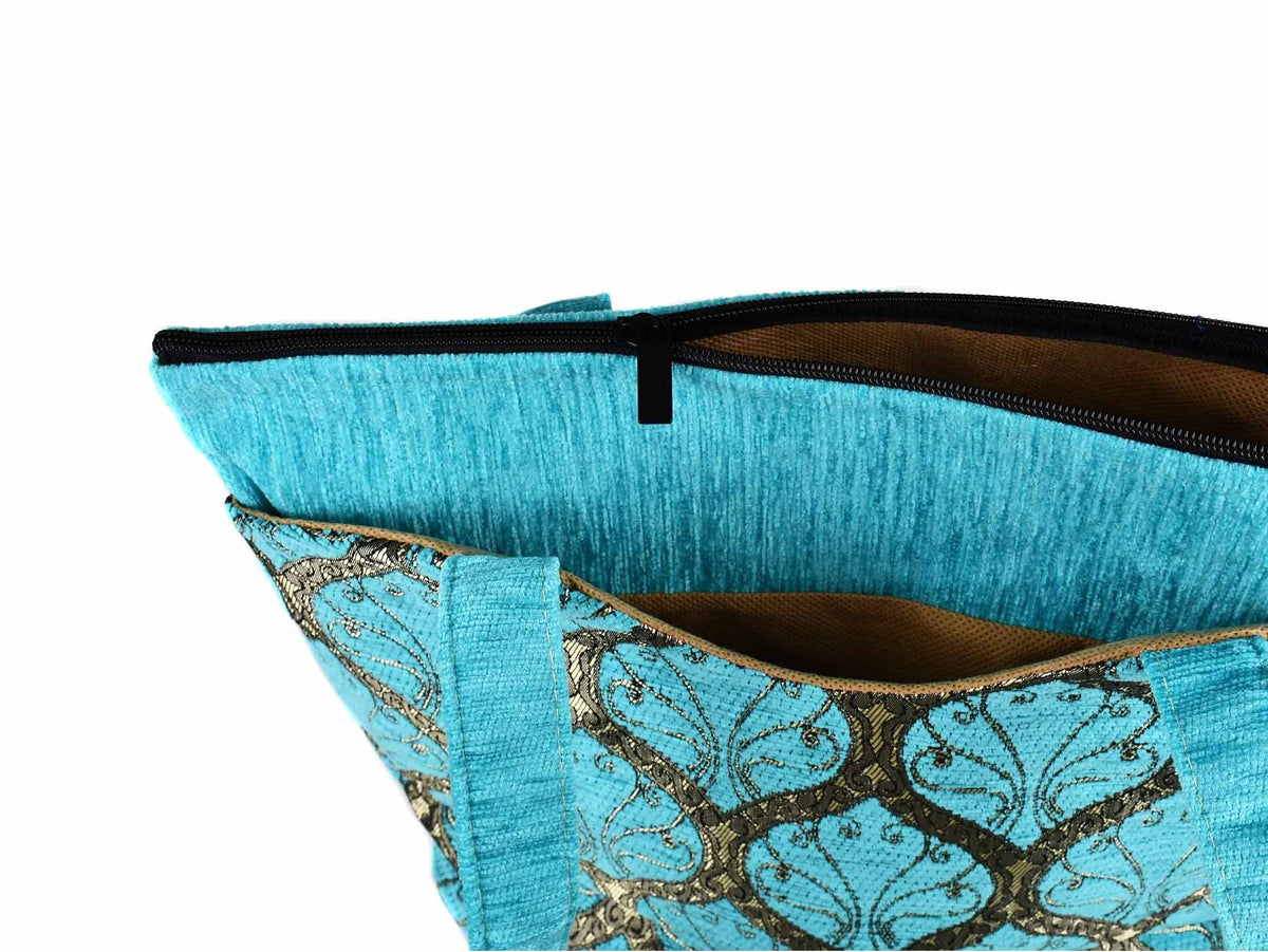 Turkish Handbag Tote Tradition Turquoise Textile Sydney Grand Bazaar 