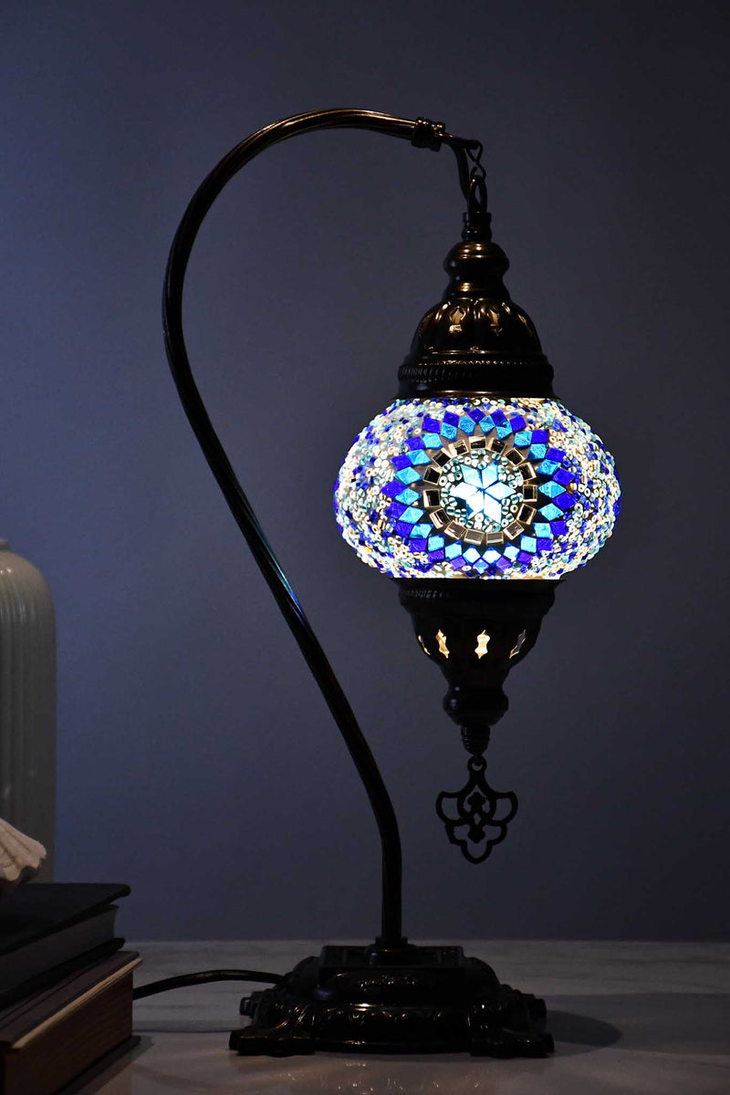 Turkish Lamp Hanging Blue Round Lighting Sydney Grand Bazaar 